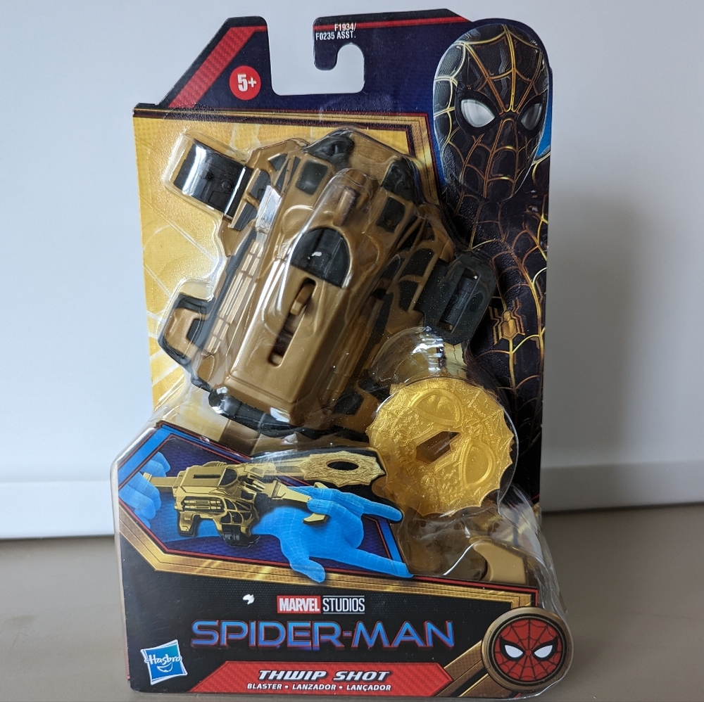 New Marvel Spider-Man Thwip Shot Blaster Role Play Toy Shooter Pretend Toy Ammo